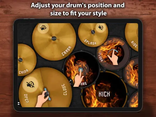 Drum King Drum Simulator android App screenshot 14